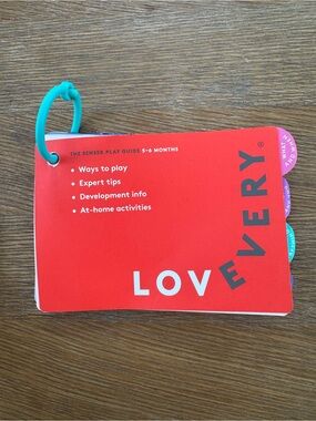 Lovevery The Senser Play Guide 5-6 Months
